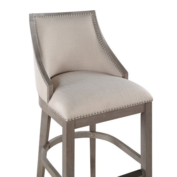 One Allium Way® Tullytown Upholstered Bar & Counter Stool & Reviews